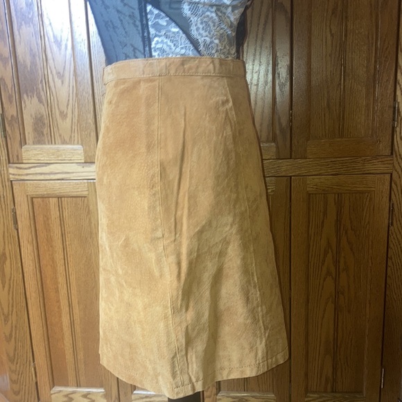 Vintage leather skirt - Picture 8 of 12